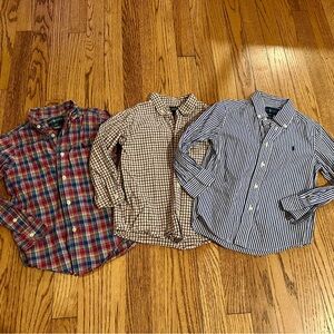 Polo by Ralph Lauren Plaid, Checkered, and Striped Shirts